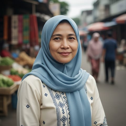 AI-generated illustration representing the Mekongka people