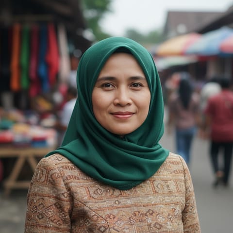 AI-generated illustration representing the Pitu Ulunna Salu people