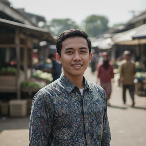 AI-generated illustration representing the Ponasakan people