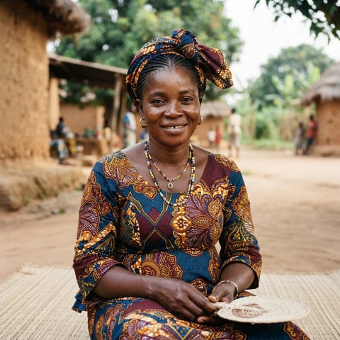 AI-generated illustration representing the Wassulu people
