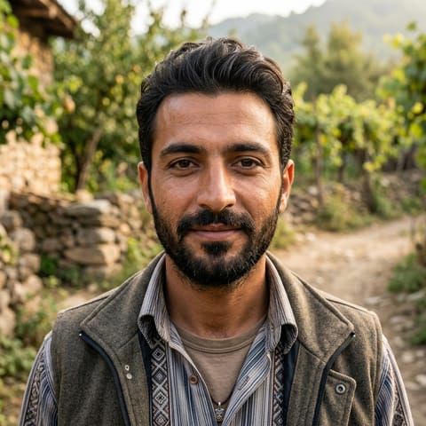 AI-generated illustration representing the Balkan Romani people