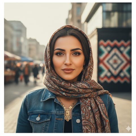 AI-generated illustration representing the Mugat people