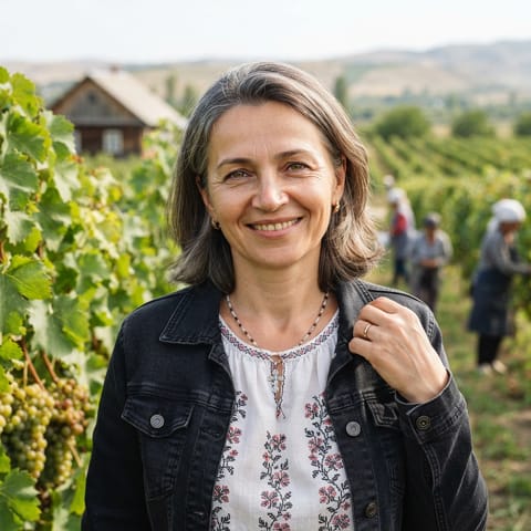 AI-generated illustration representing the Moldovans people