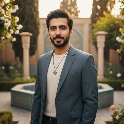 AI-generated illustration representing the Persians people