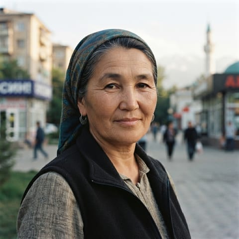AI-generated illustration representing the Crimean Tatars people