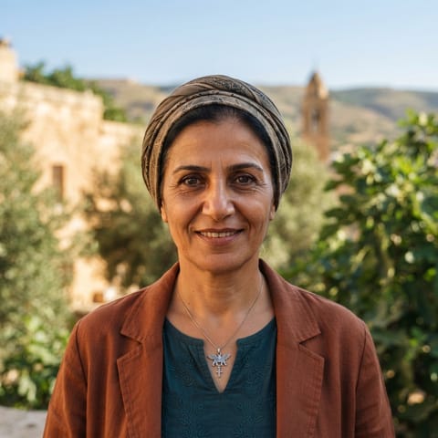 AI-generated illustration representing the Assyrians people