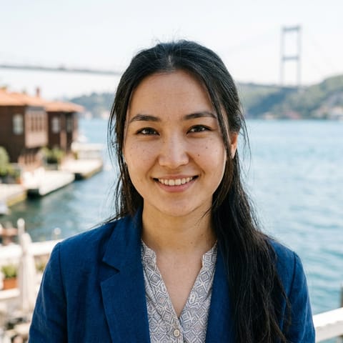 AI-generated illustration representing the Kyrgyz people