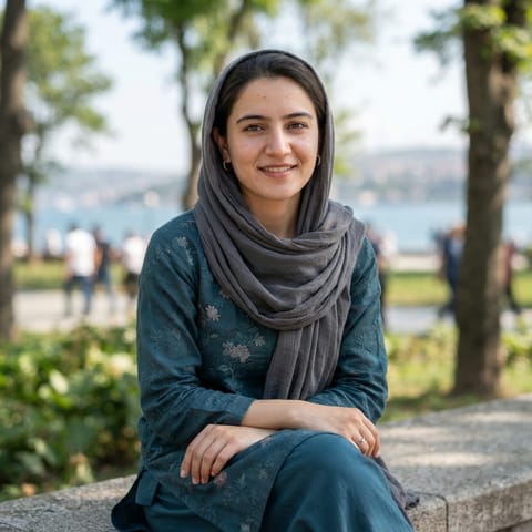 AI-generated illustration representing the Northern Pashtuns people