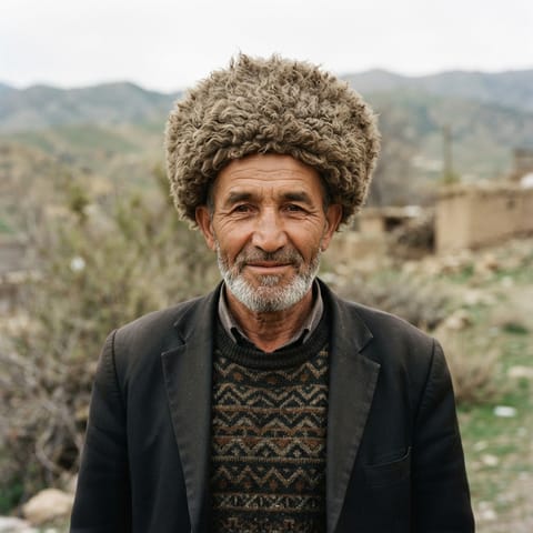 AI-generated illustration representing the Lak people