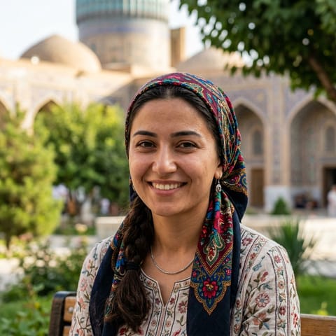 AI-generated illustration representing the Azerbaijani people