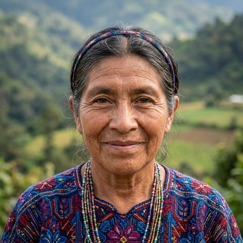 AI-generated illustration representing the Popti people