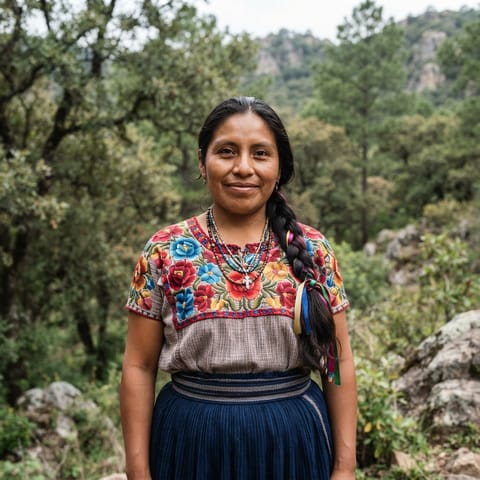 AI-generated illustration representing the Cora people