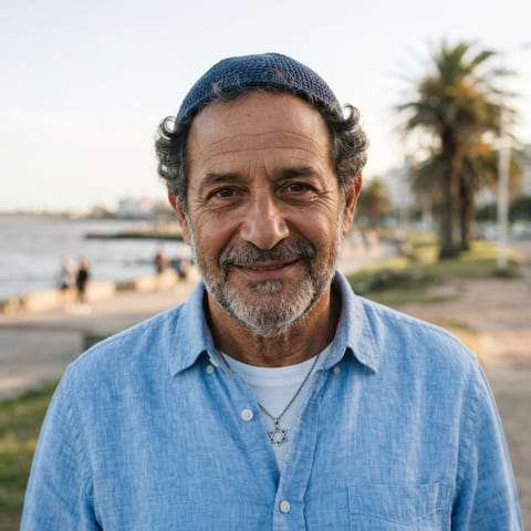 AI-generated illustration representing the Jews people
