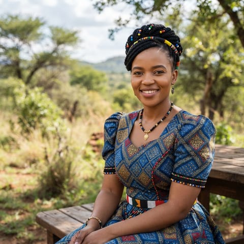 AI-generated illustration representing the Northern Sotho people
