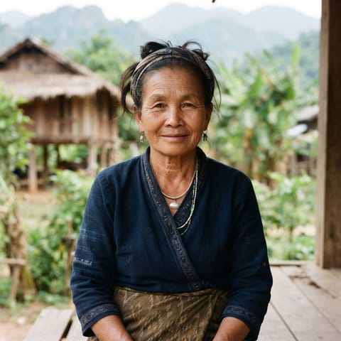 AI-generated illustration representing the Salao people