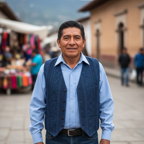 AI-generated illustration representing the Amoltepec-Ixtayutla Mixtec people