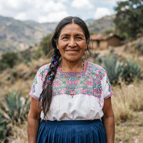 AI-generated illustration representing the Apasco-Apoala Mixtec people