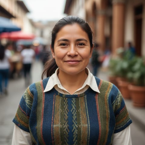 AI-generated illustration representing the Ozumacin Chinantec people