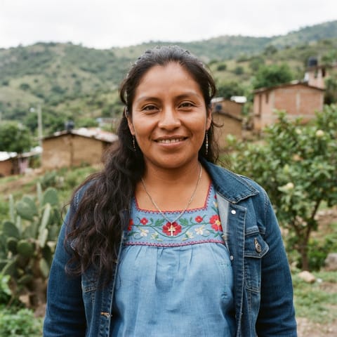 AI-generated illustration representing the Guerrero Nahuatl people
