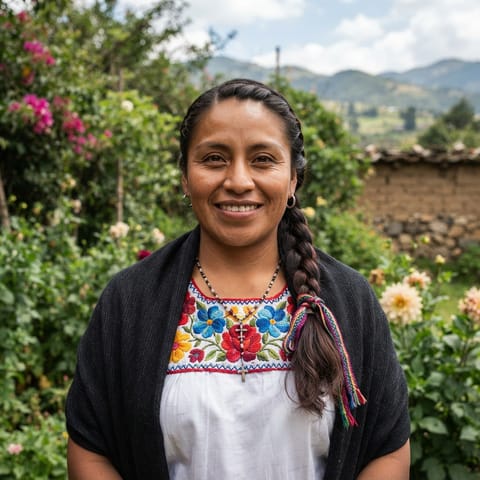 AI-generated illustration representing the Central Nahuatl people