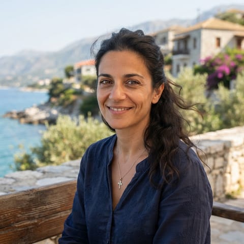 AI-generated illustration representing the Greeks people