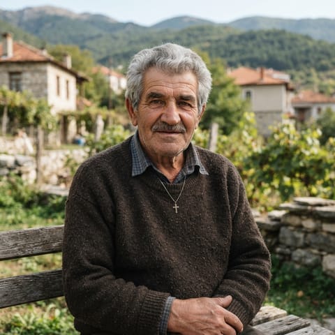 代表Macedonians人的 AI 生成插图