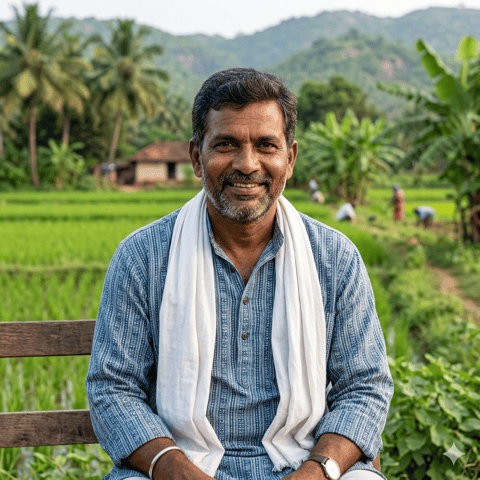 AI-generated illustration representing the Telaga people