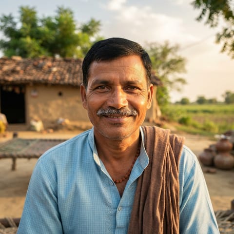 AI-generated illustration representing the Yadav Gola people