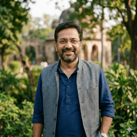 Illustration générée par IA représentant le peuple Agarwal (Dhundari)