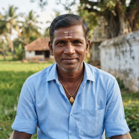 AI-generated illustration representing the Maravar people