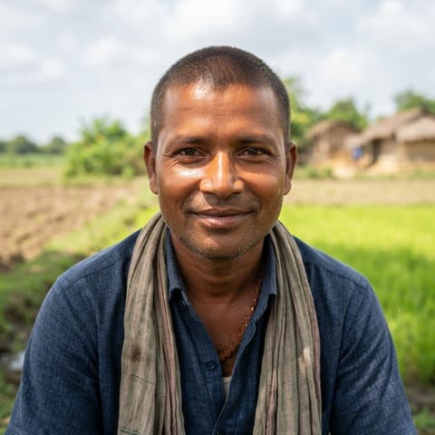 AI-generated illustration representing the Bauri people