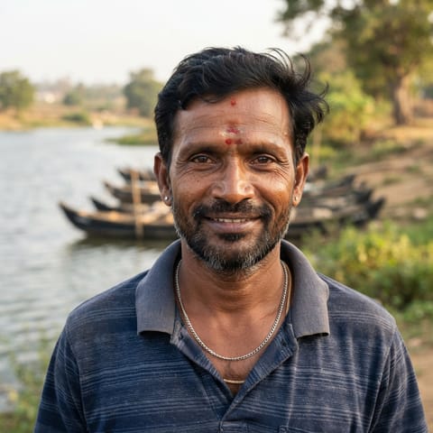 AI-generated illustration representing the Gangakula people