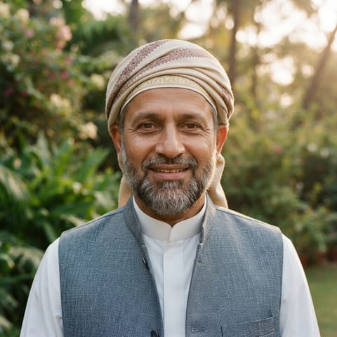 AI-generated illustration representing the Bohra people