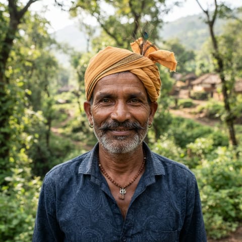 AI-generated illustration representing the Koli Mahadev people