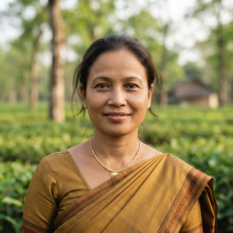 AI-generated illustration representing the Ahom people