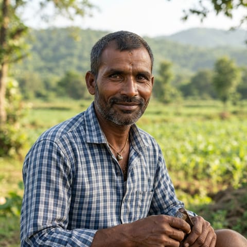 AI-generated illustration representing the Ghatwar people