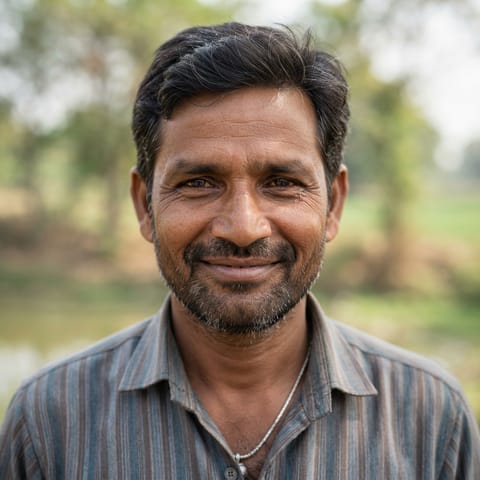 AI-generated illustration representing the Ghasi people