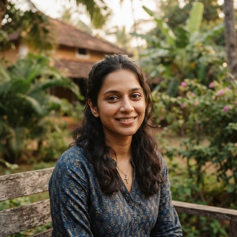 AI-generated illustration representing the Goans people