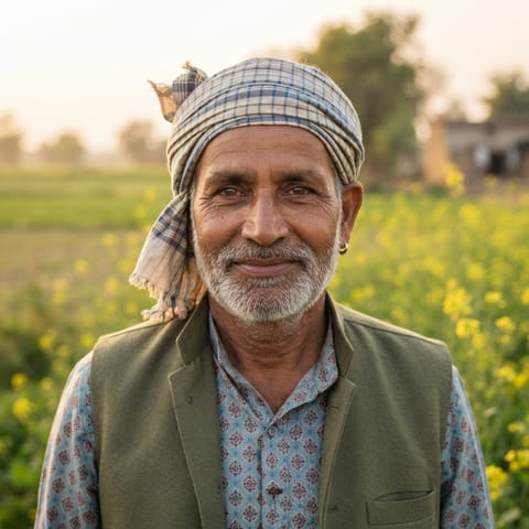 AI-generated illustration representing the Arain (Urdu) people