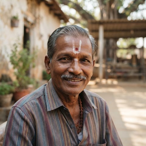 AI-generated illustration representing the Devanga people