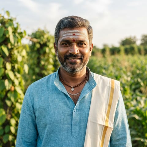 AI-generated illustration representing the Senaithalaivar people