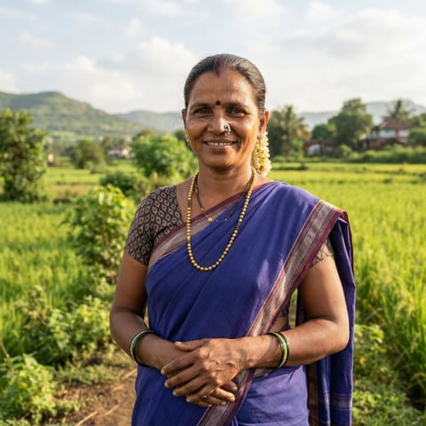 AI-generated illustration representing the Koli Malhar people