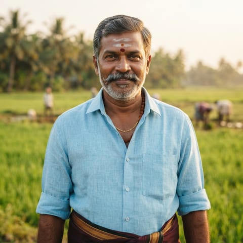 AI-generated illustration representing the Mudaliyar people