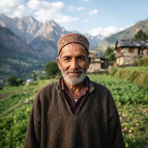 AI-generated illustration representing the Yashkun people