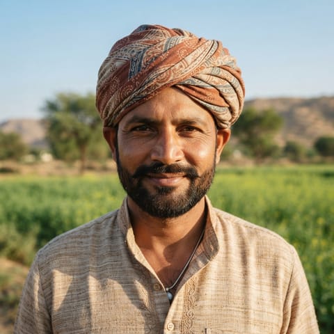 رسم توضيحي مُولَّد بالذكاء الاصطناعي يمثّل شعب Deshwali