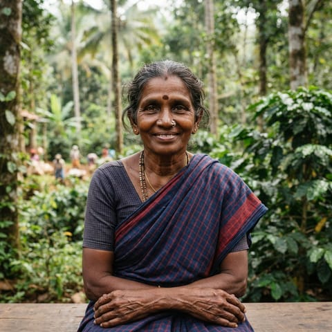 AI-generated illustration representing the Paniyan people