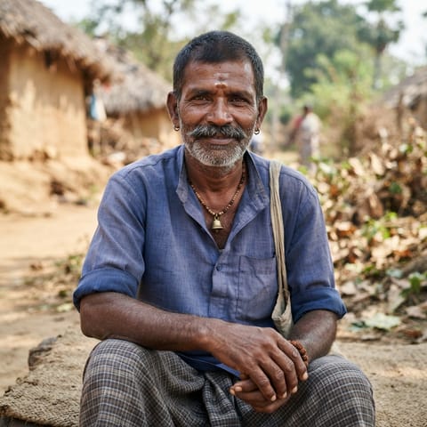 AI-generated illustration representing the Pitchiguntla people