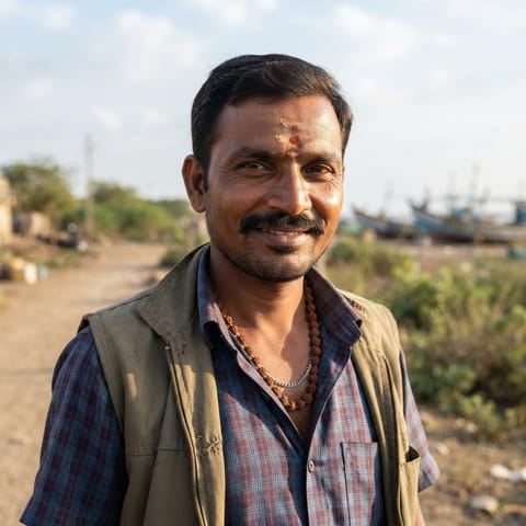AI-generated illustration representing the Chunvalia Koli people