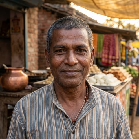 AI-generated illustration representing the Gudiya people