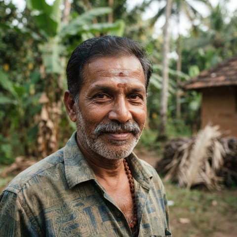 AI-generated illustration representing the Kalladi people